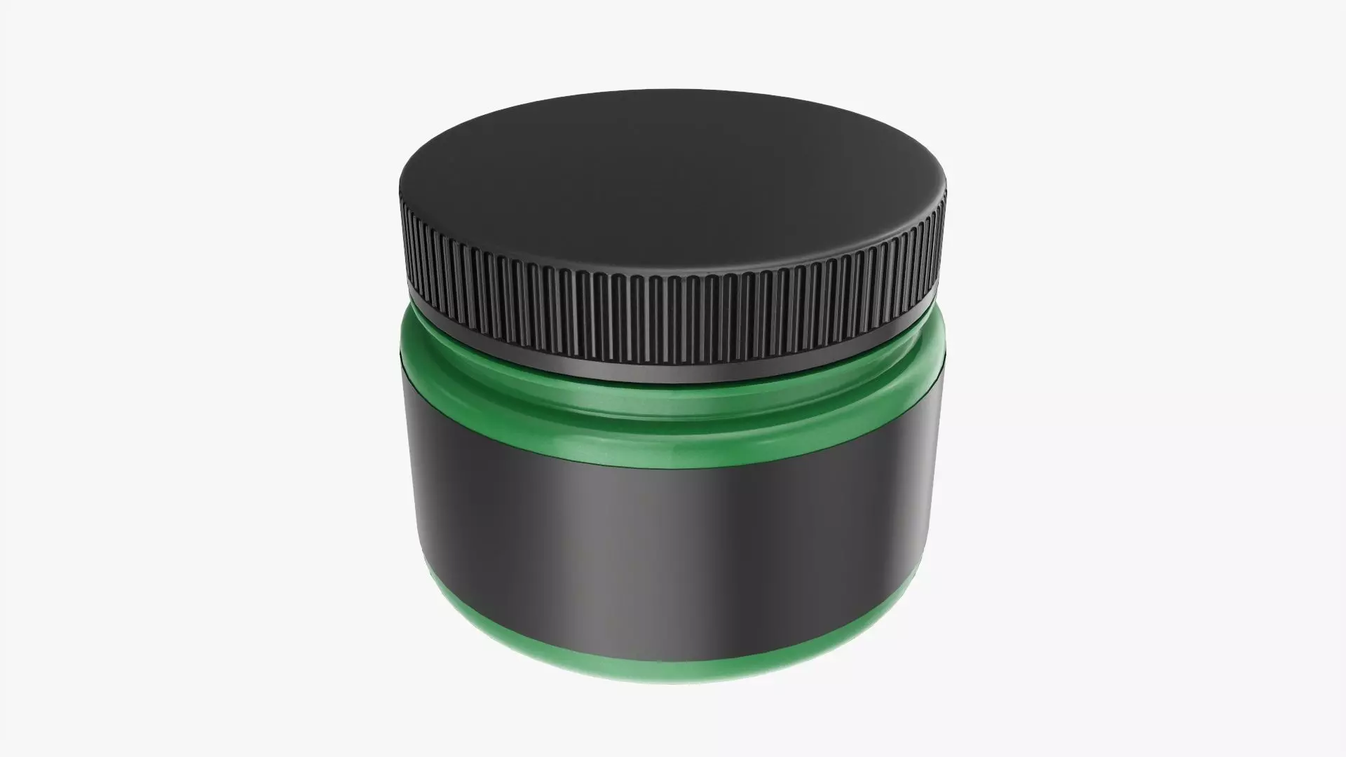 Plastic Jar Mockup 13 3D model_0