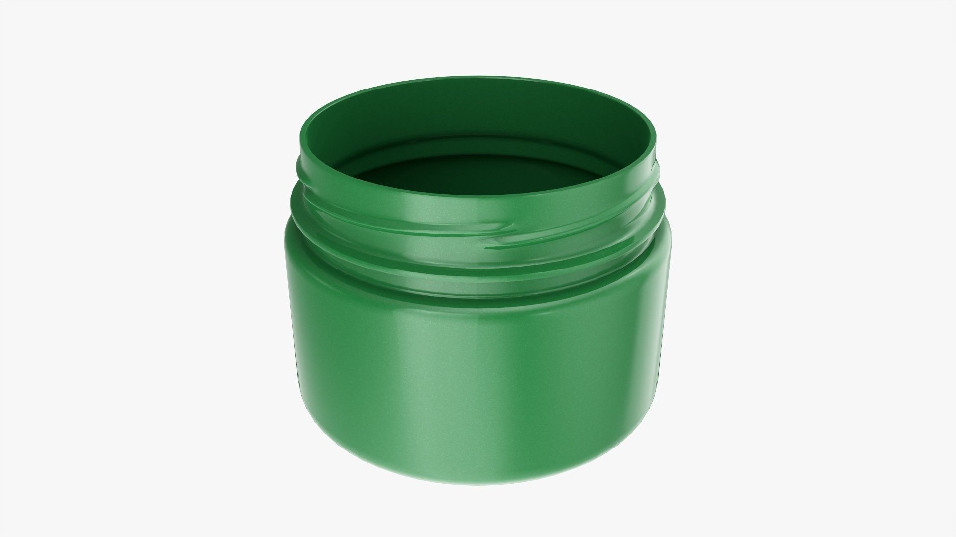 Plastic Jar Mockup 13 3D model_2