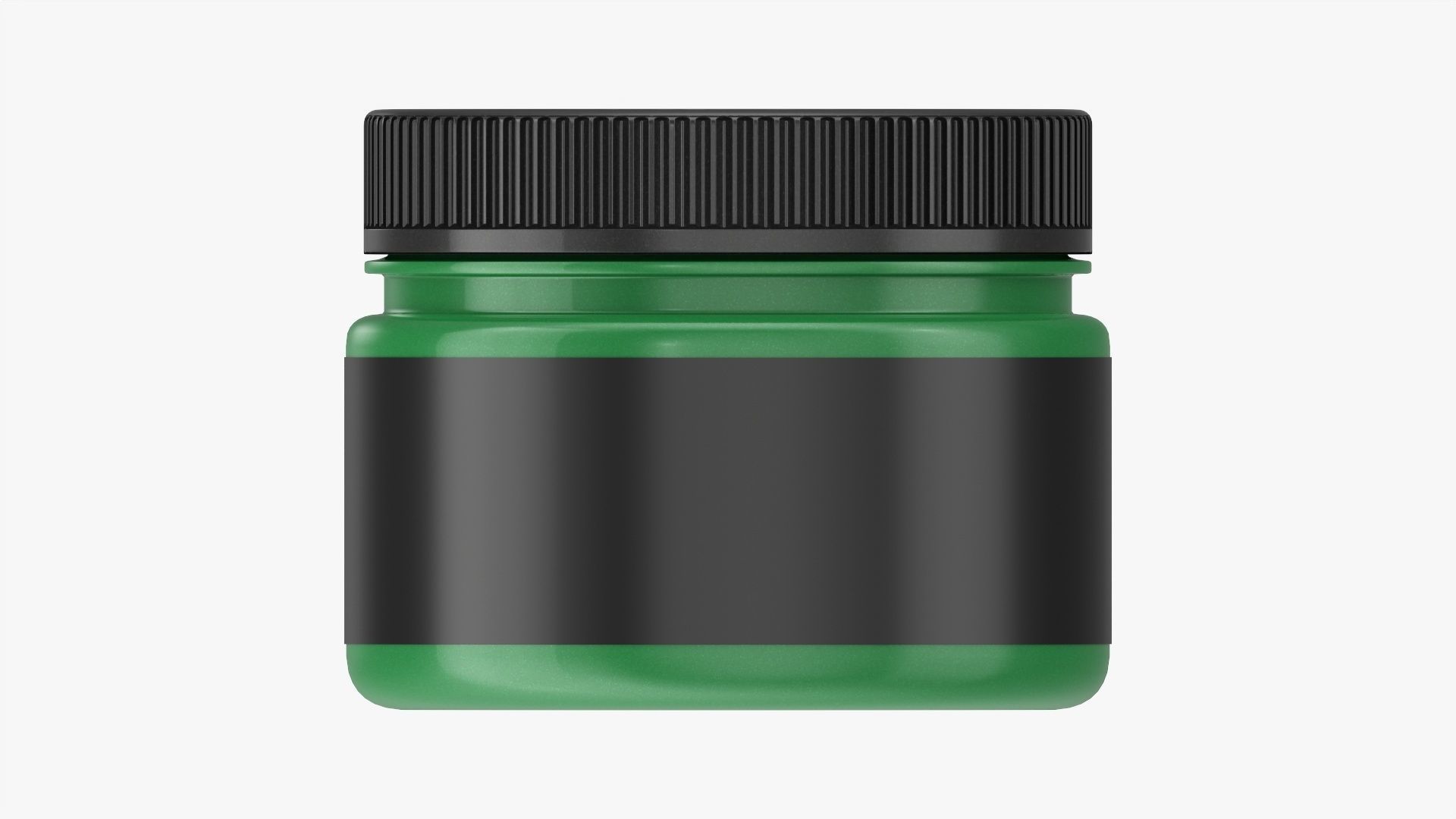 Plastic Jar Mockup 13 3D model_5