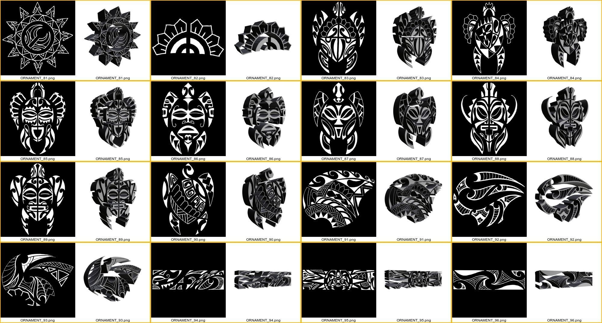 POLINESIA ORNAMENTS part 1 3D model_6