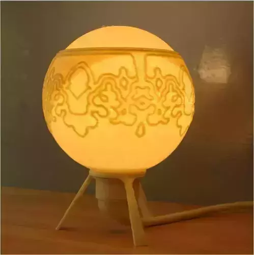 Table Lamp 3D print model