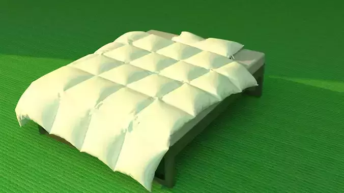 Bed Duvet Bettdecke und Bett