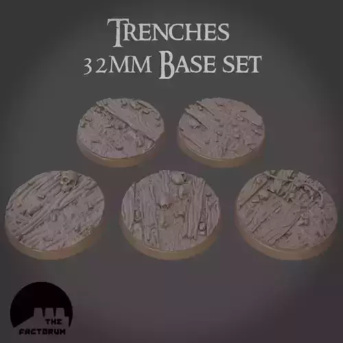 32mm trench base set Pre-supported