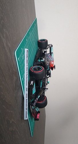 3D PRINTABLE MERCEDES 2021 F1 CAR 3D print model 7