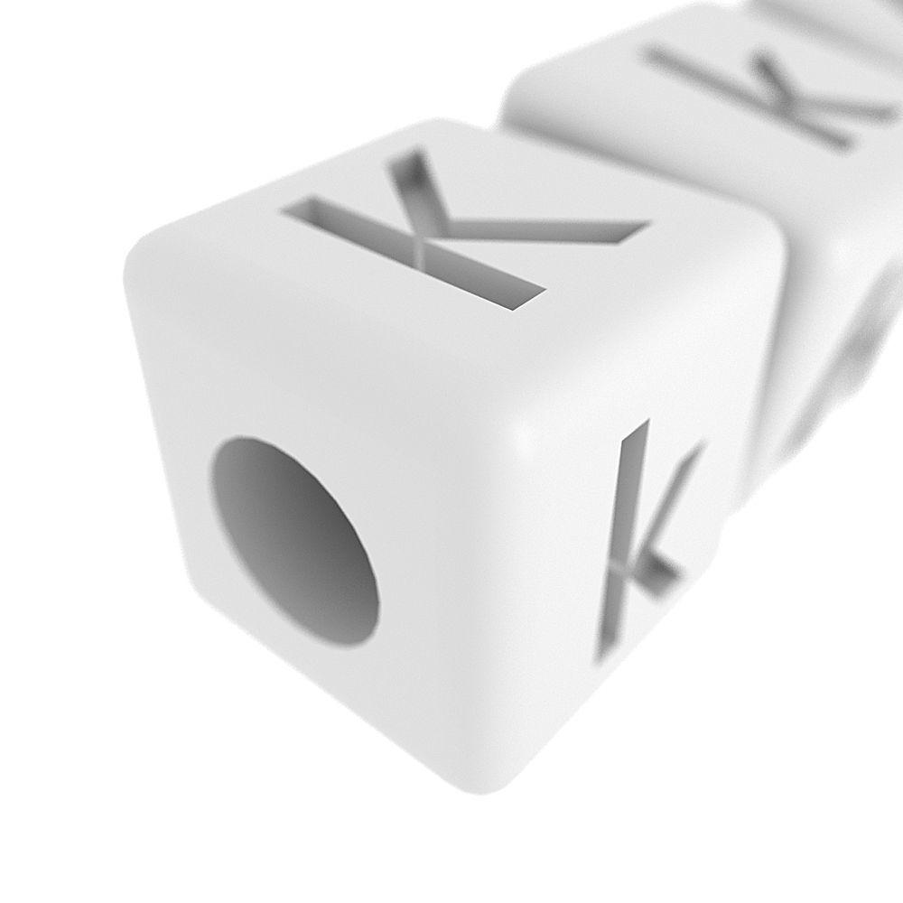 Letters Bracelet ALL LETTERS COLLECTION 3D print model_13