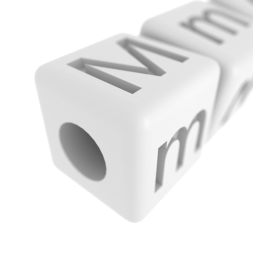 Letters Bracelet ALL LETTERS COLLECTION 3D print model_15