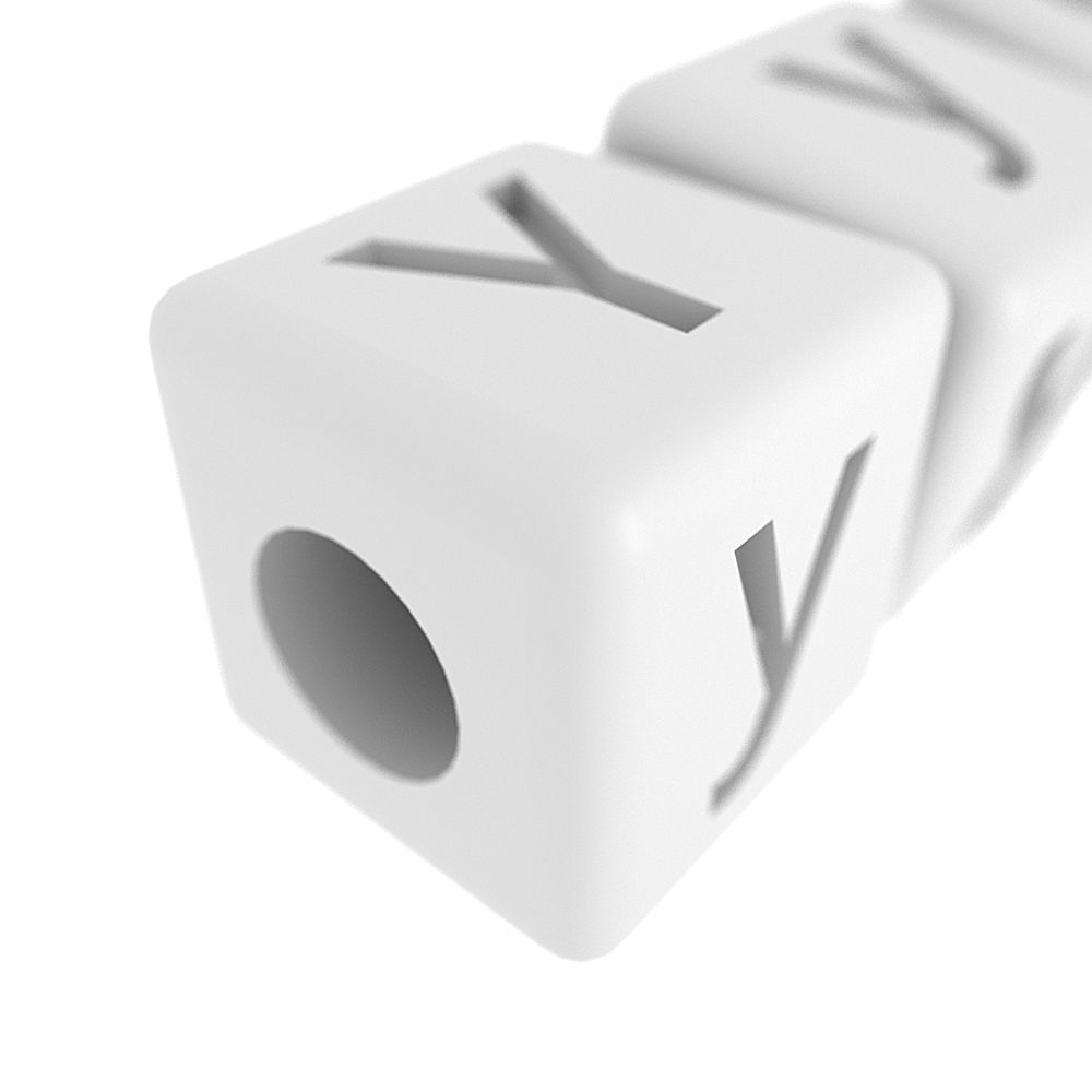 Letters Bracelet ALL LETTERS COLLECTION 3D print model_27