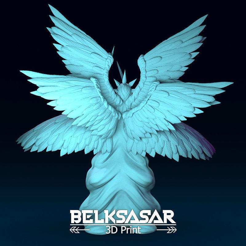 Angel of Justice 3D print model_6