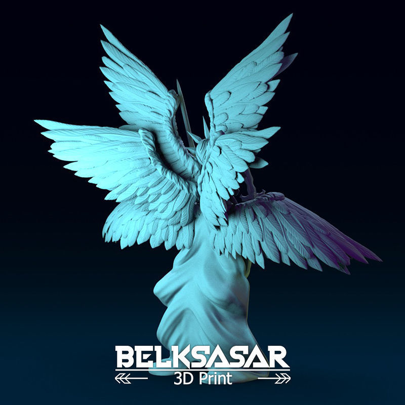 Angel of Justice 3D print model_7