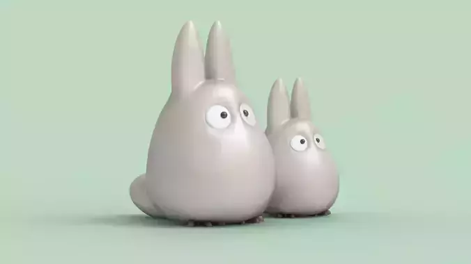 Cute Chibi Toro STL for  3D print model