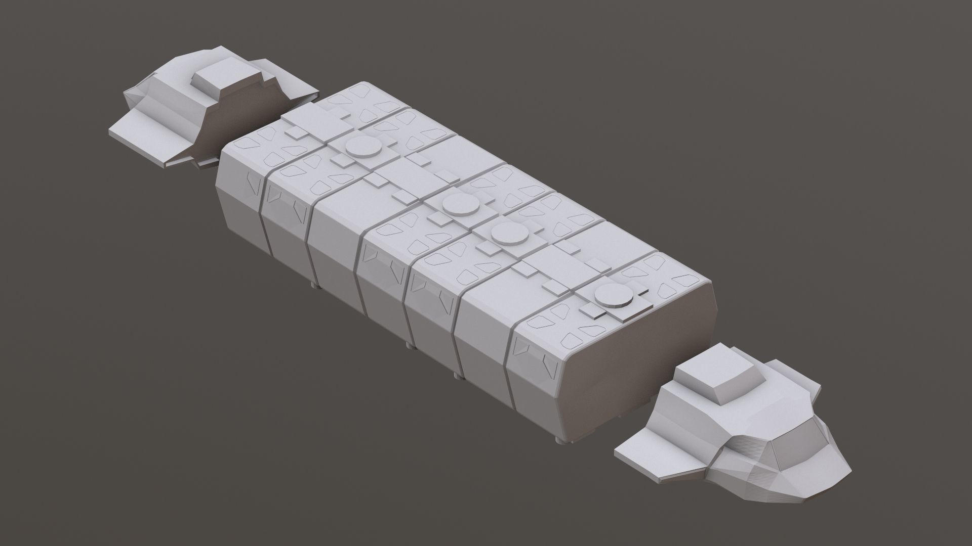 Visitors starships transport tanker pack Printable 3D print model_23