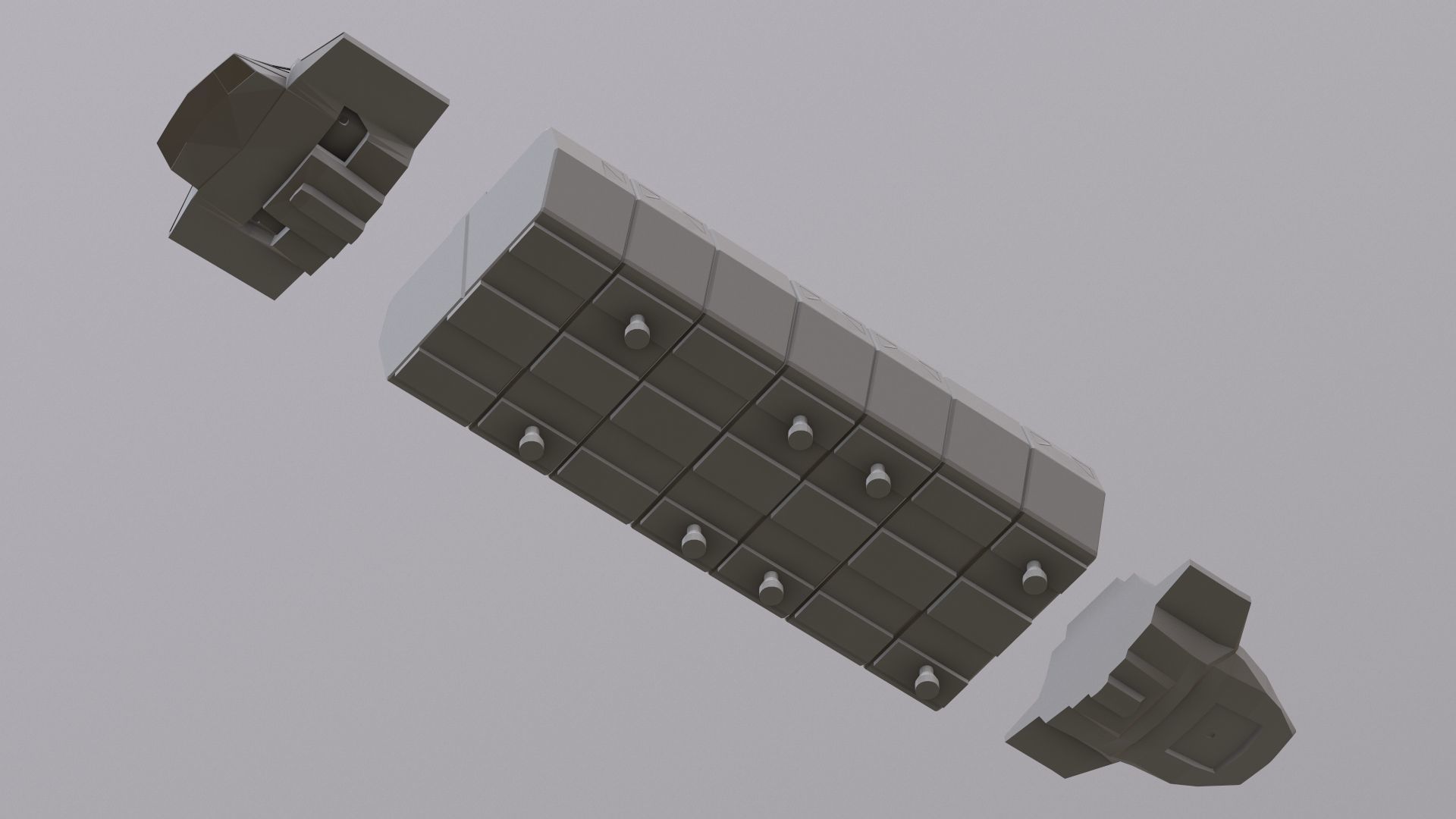 Visitors starships transport tanker pack Printable 3D print model_24