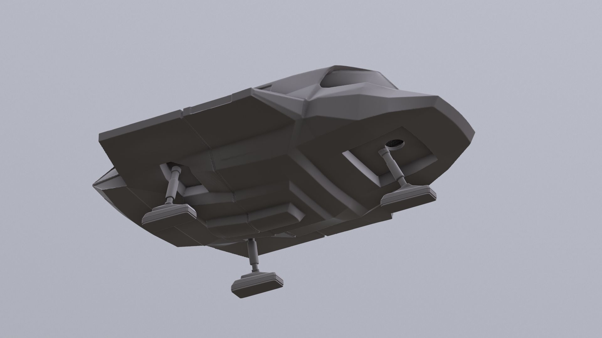 Visitors starships transport tanker pack Printable 3D print model_15