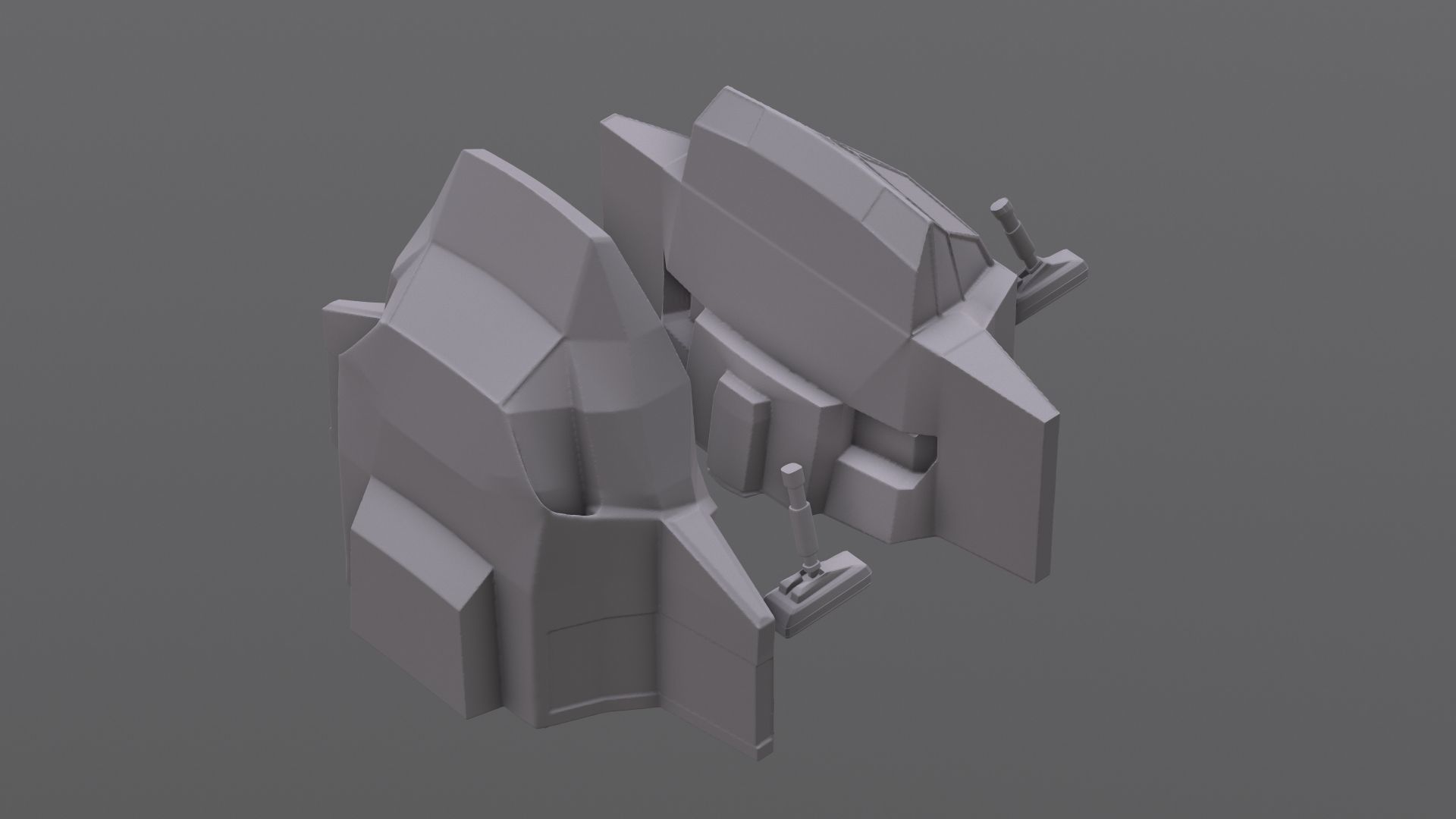 Visitors starships transport tanker pack Printable 3D print model_19