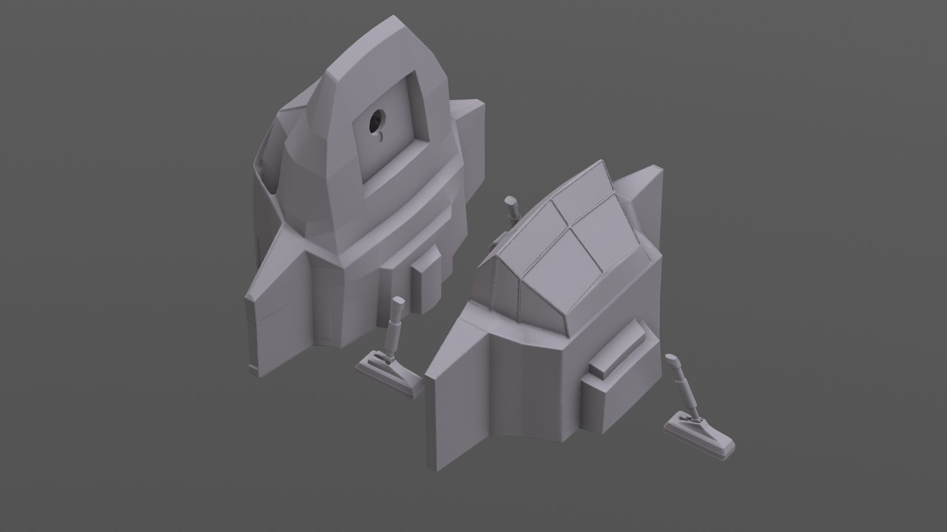 Visitors starships transport tanker pack Printable 3D print model_18