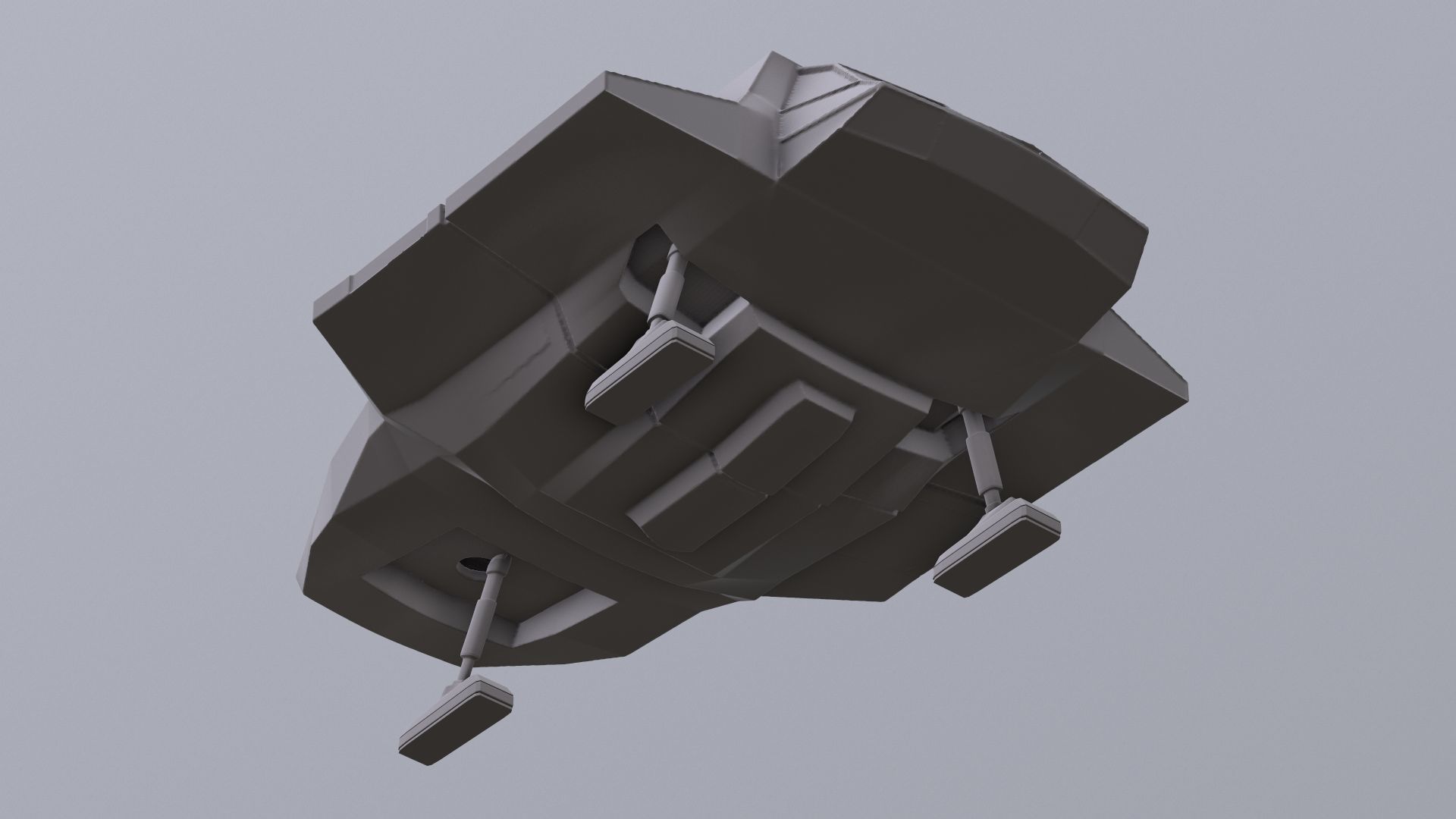 Visitors starships transport tanker pack Printable 3D print model_16