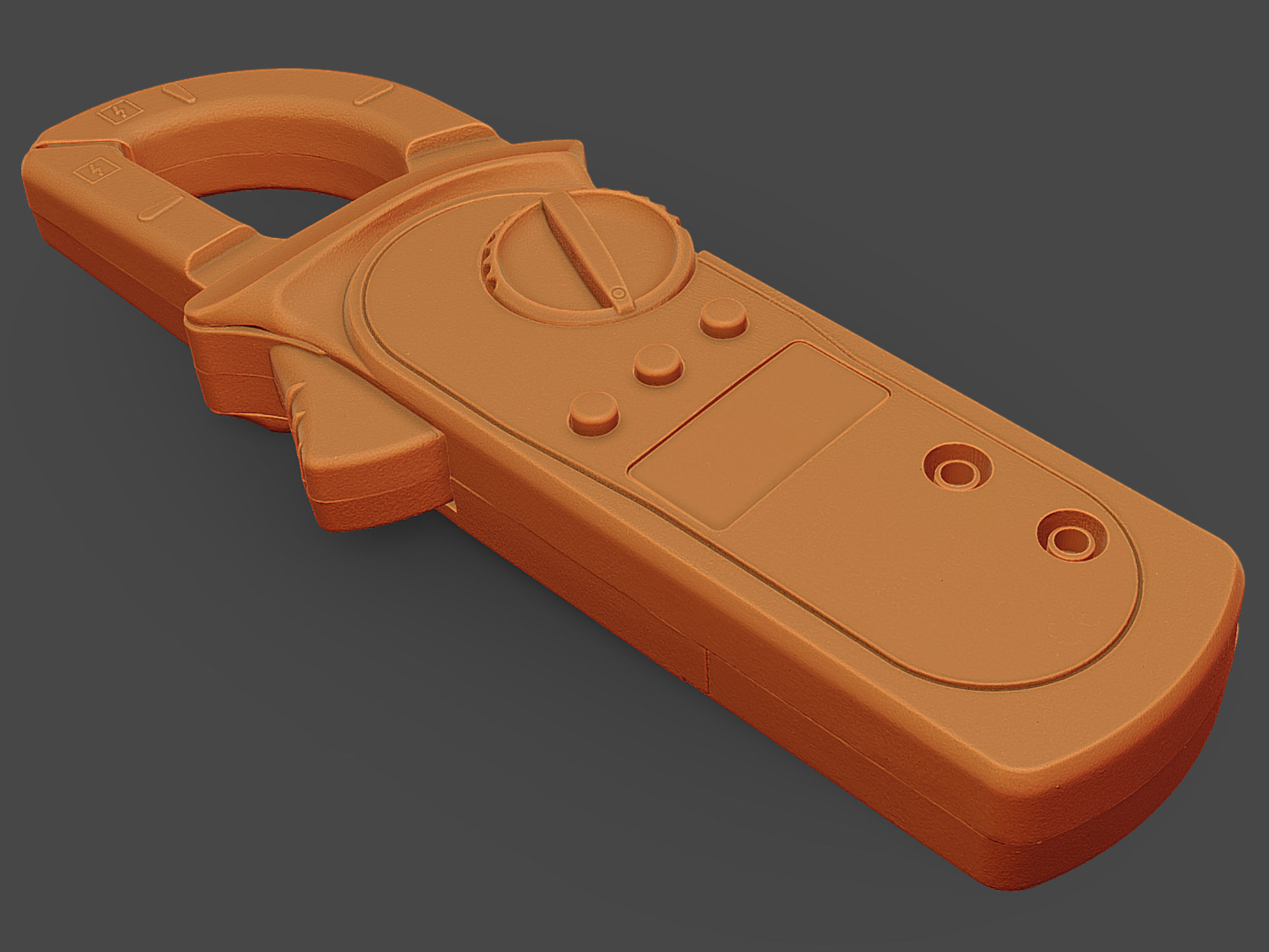 Multimeter RAW Scan 3D model_3
