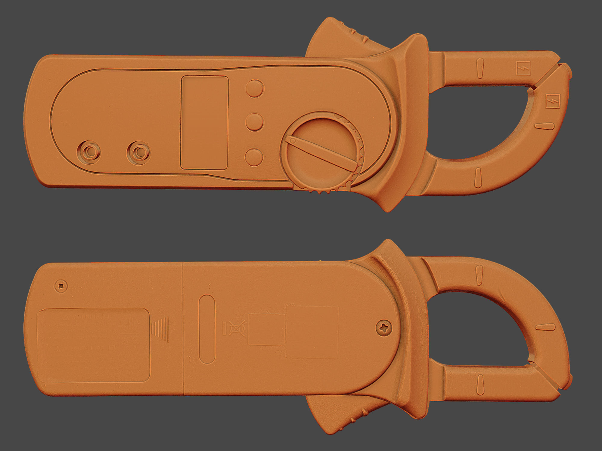 Multimeter RAW Scan 3D model_7