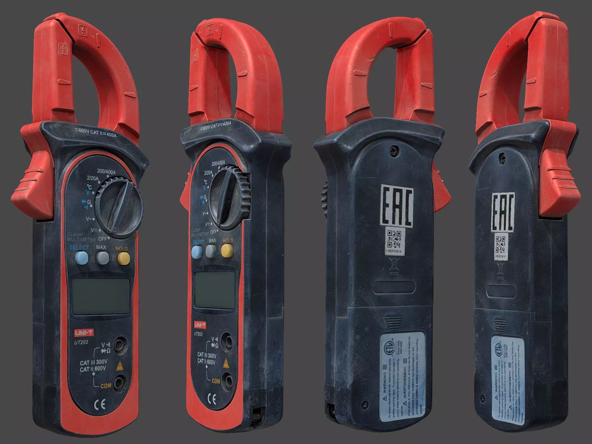 Multimeter RAW Scan 3D model_0