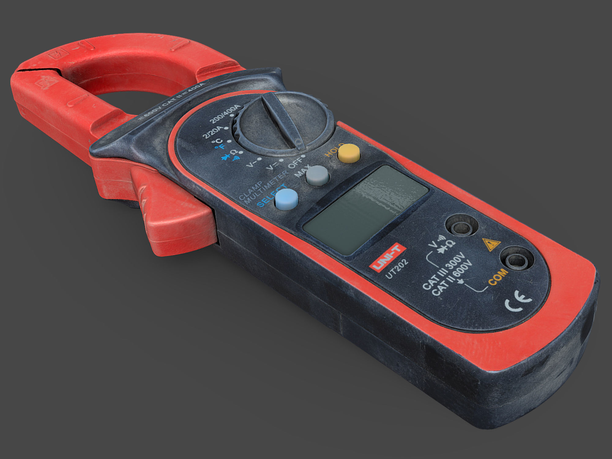 Multimeter RAW Scan 3D model_2