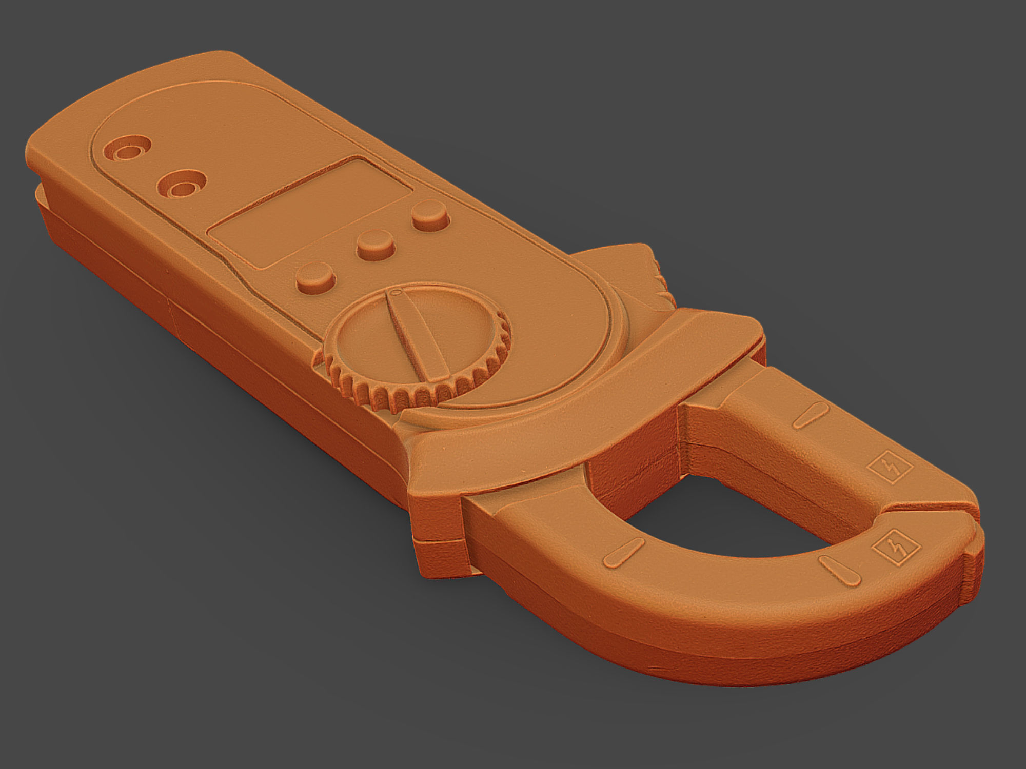 Multimeter RAW Scan 3D model_5