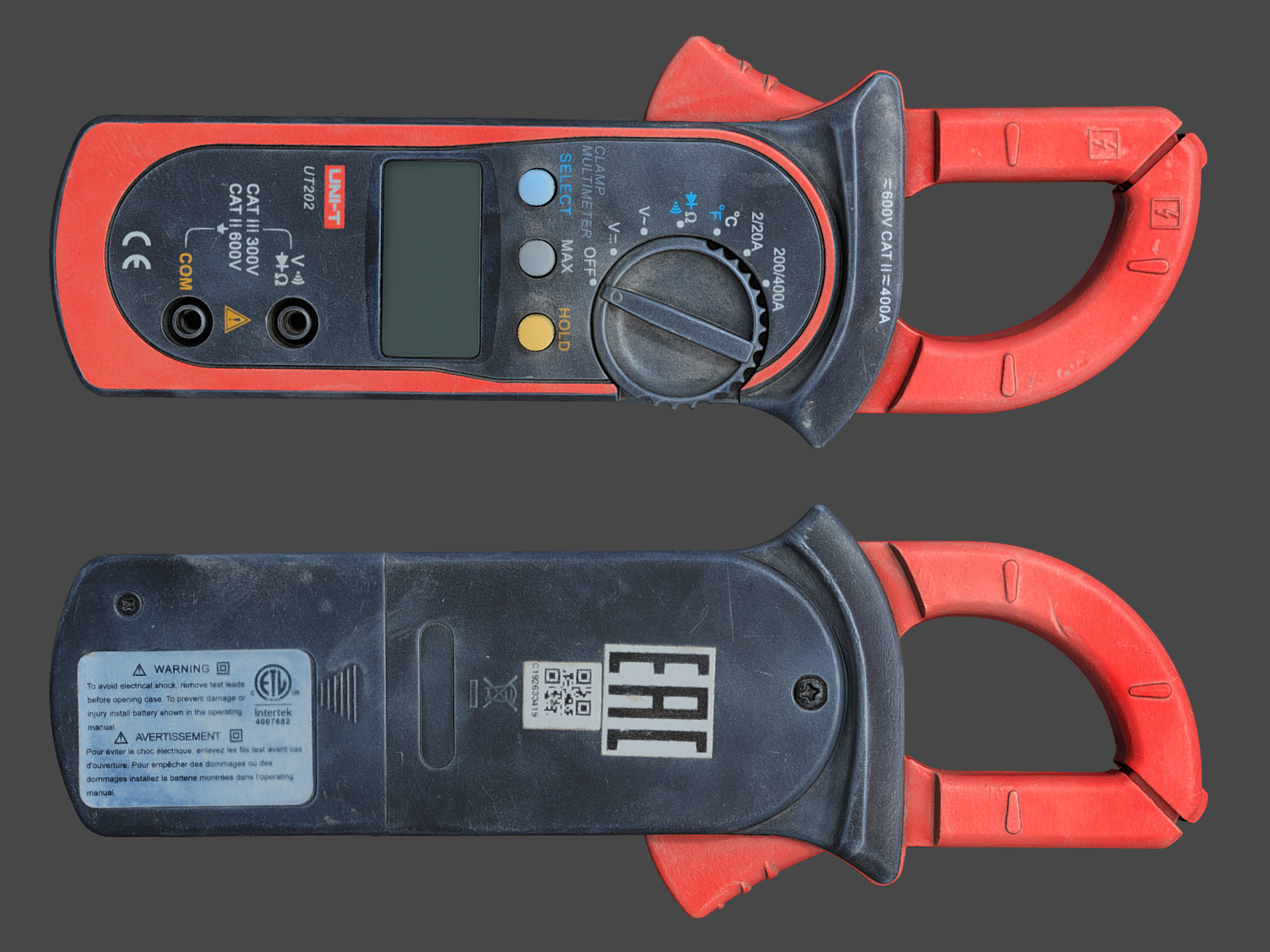 Multimeter RAW Scan 3D model_6