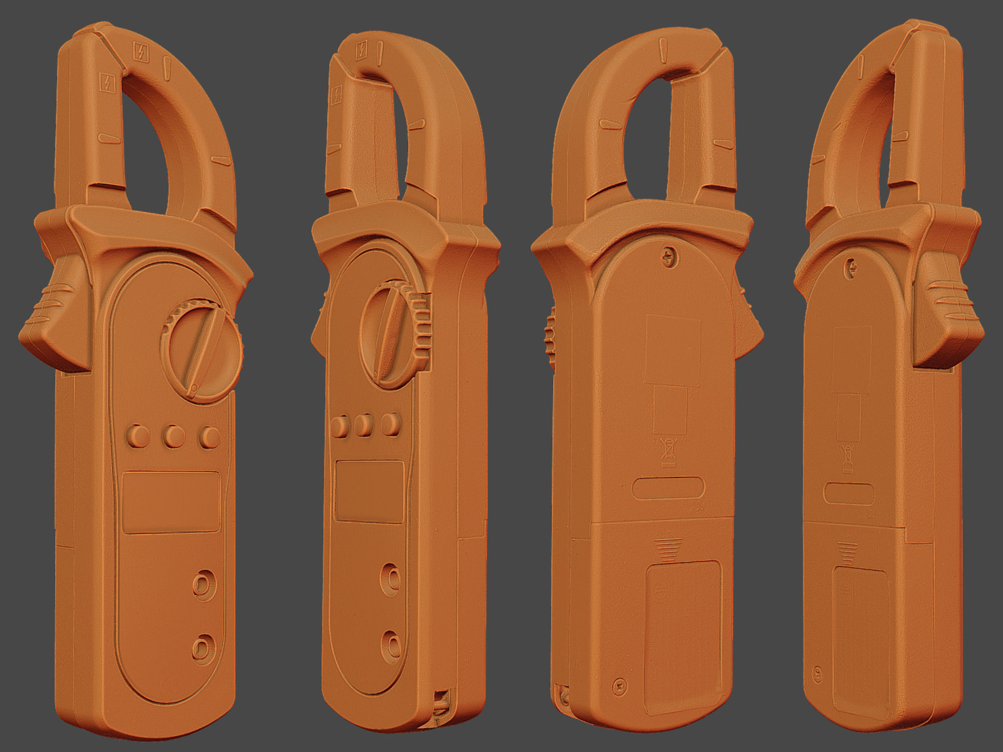 Multimeter RAW Scan 3D model_1