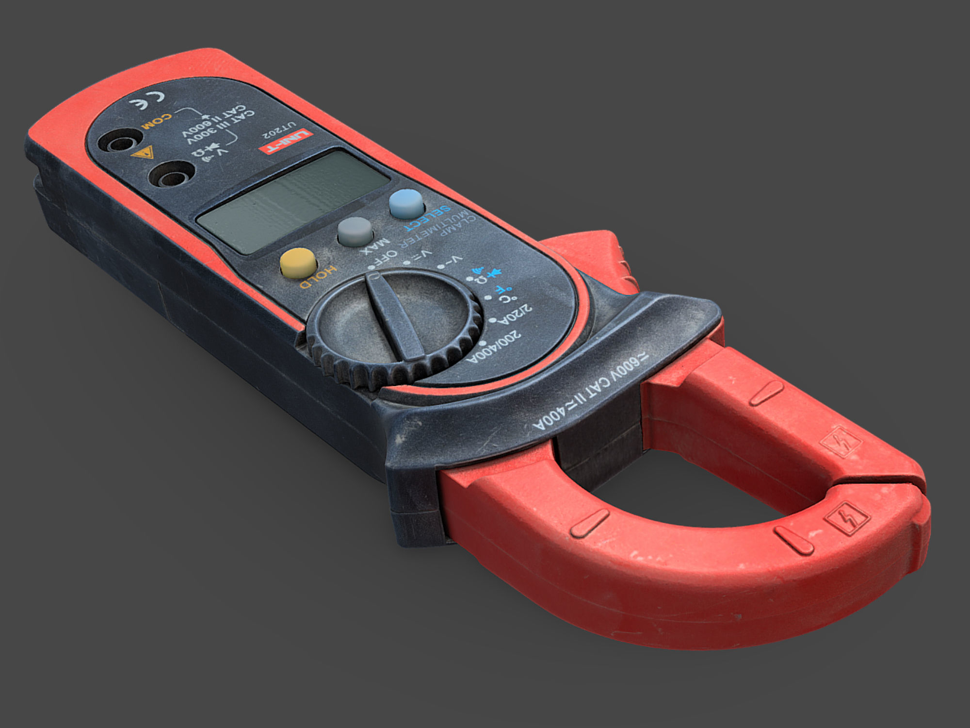 Multimeter RAW Scan 3D model_4