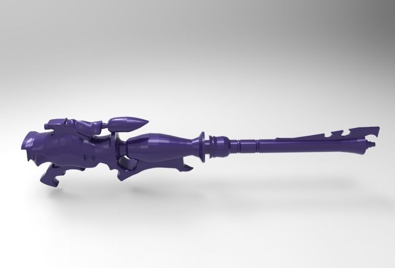 Evil Space Elf - Kab Footman or Scourge Set 3D print model_55