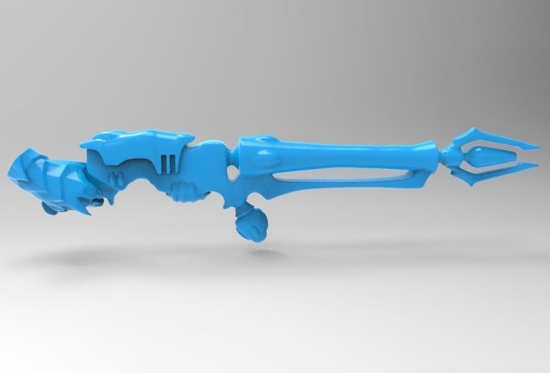 Evil Space Elf - Kab Footman or Scourge Set 3D print model_63