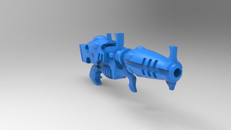 Evil Space Elf - Kab Footman or Scourge Set 3D print model_44