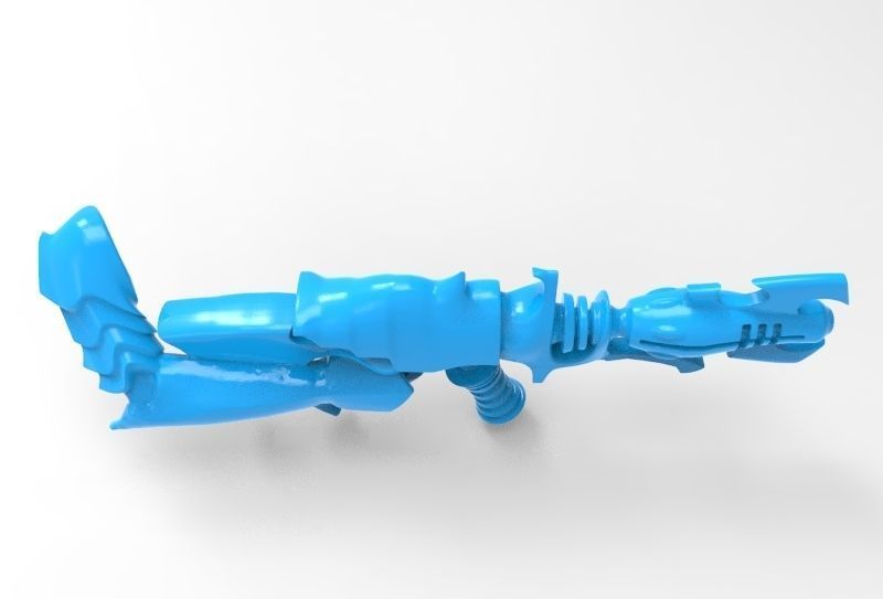 Evil Space Elf - Kab Footman or Scourge Set 3D print model_46