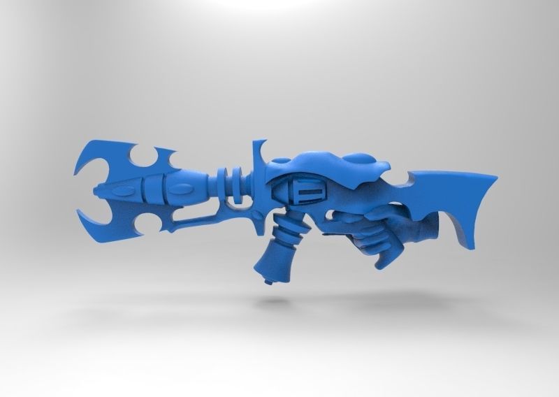 Evil Space Elf - Kab Footman or Scourge Set 3D print model_57