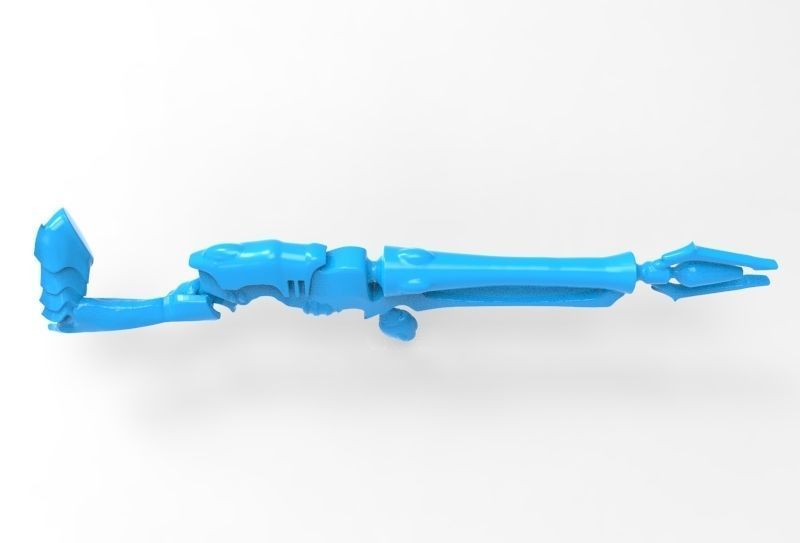 Evil Space Elf - Kab Footman or Scourge Set 3D print model_62