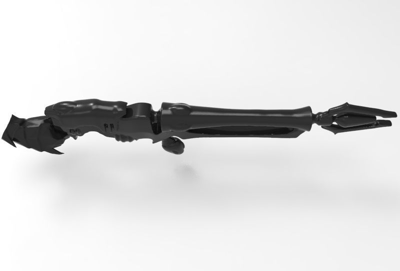 Evil Space Elf - Kab Footman or Scourge Set 3D print model_58