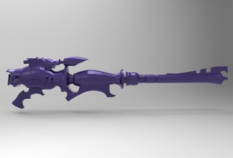 Evil Space Elf - Kab Footman or Scourge Set 3D print model_54