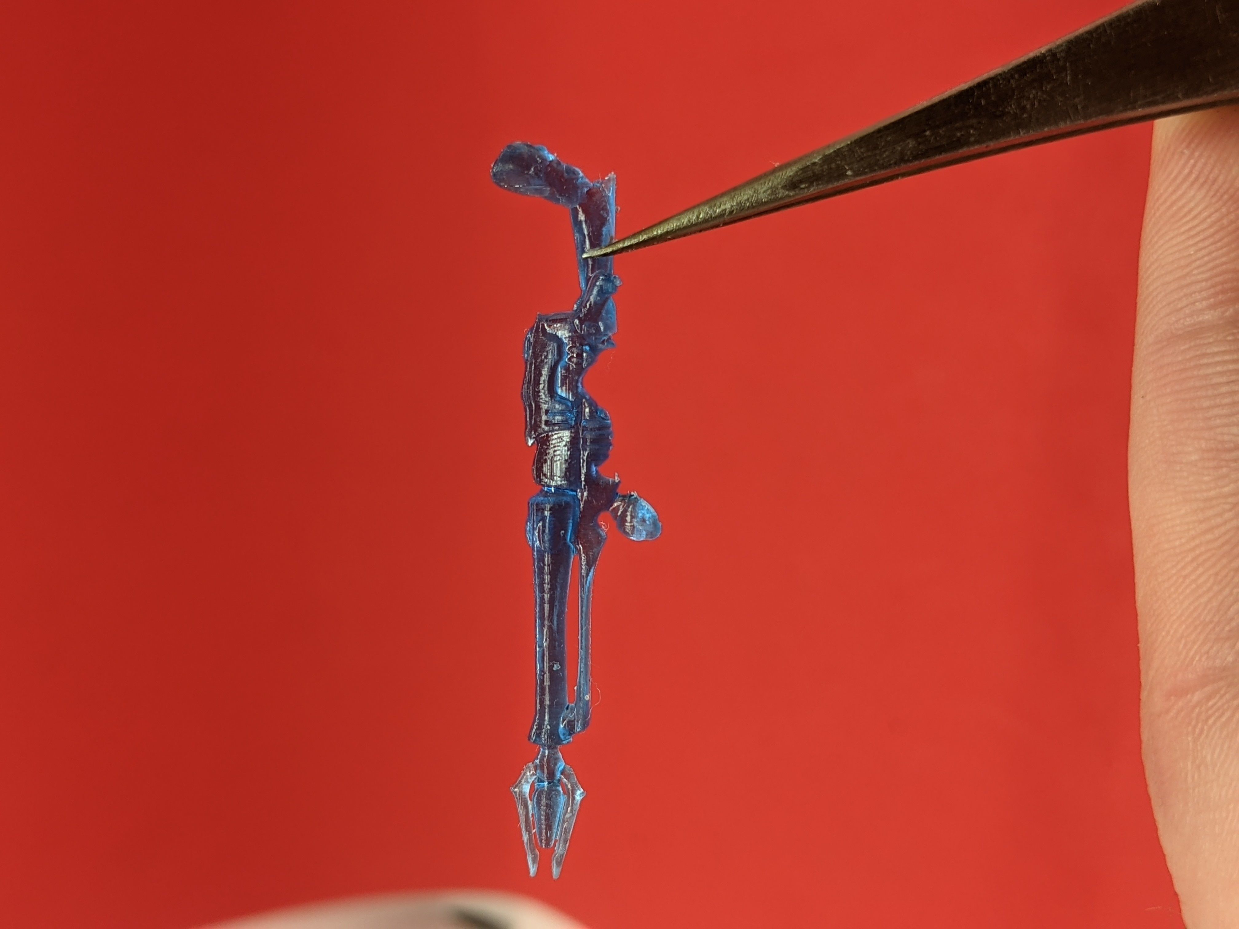 Evil Space Elf - Kab Footman or Scourge Set 3D print model_2