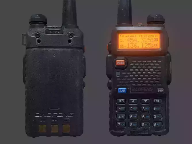 Baofeng Walkie-Talkie RAW Scan