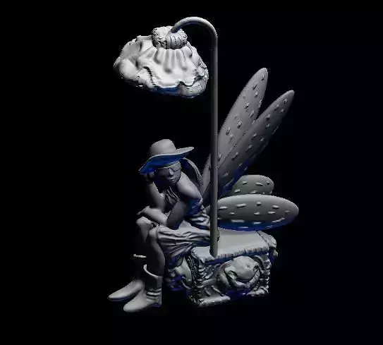 creative art work printing 3D print model