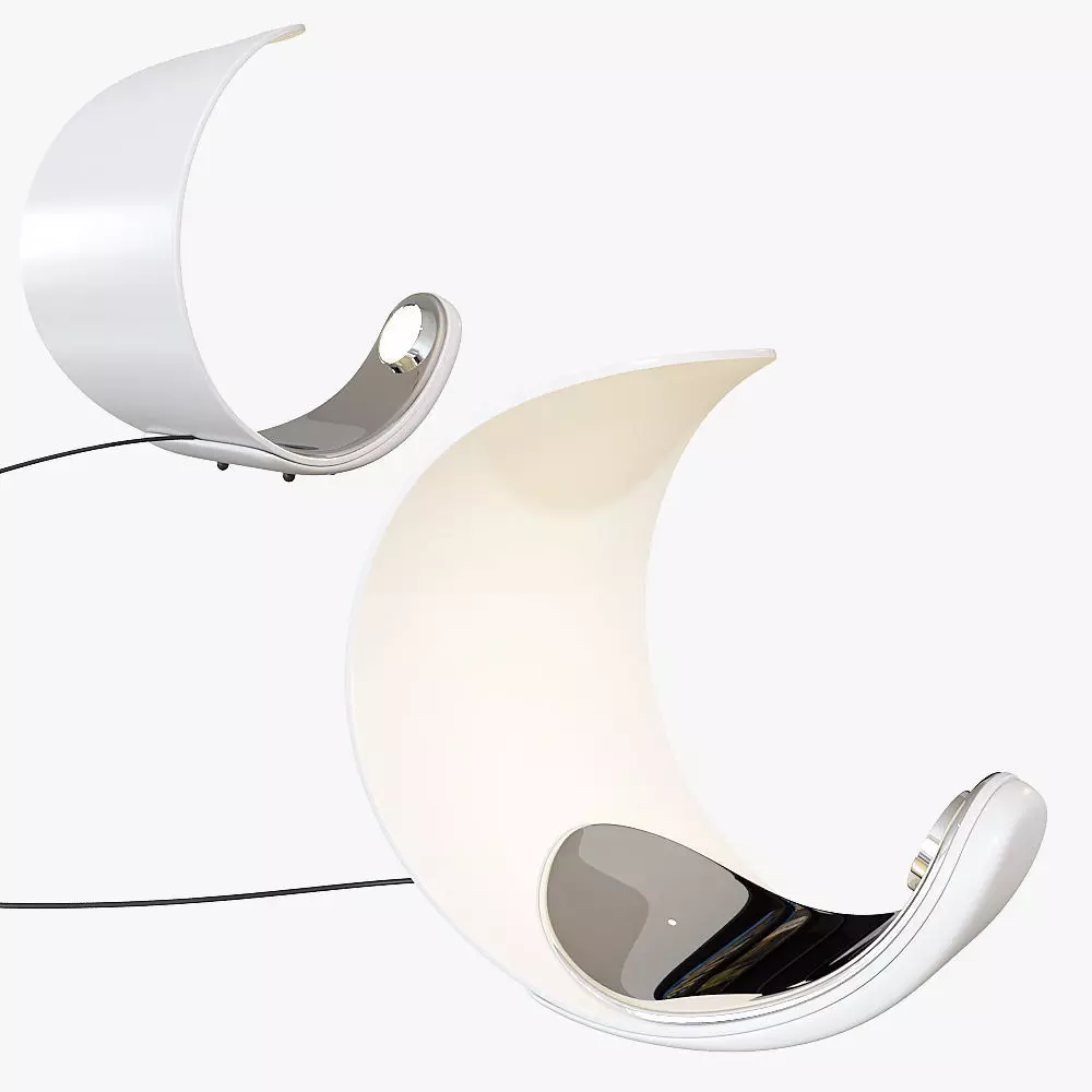 LUCEPLAN CURL Table lamp 3D model