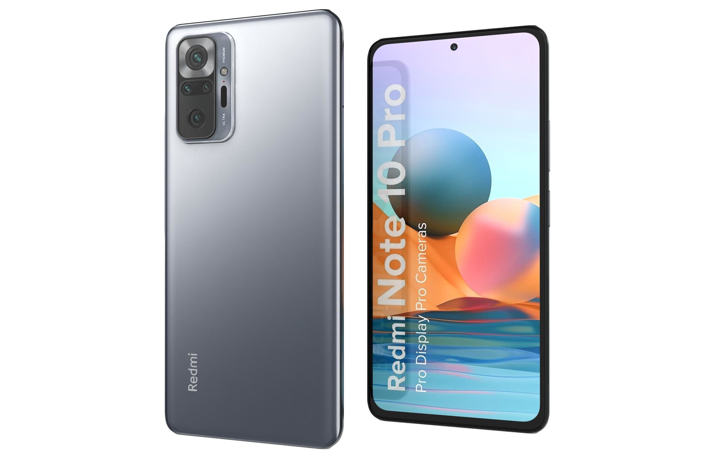 Xiaomi Redmi Note 10 Pro Dark Night 3D model_6