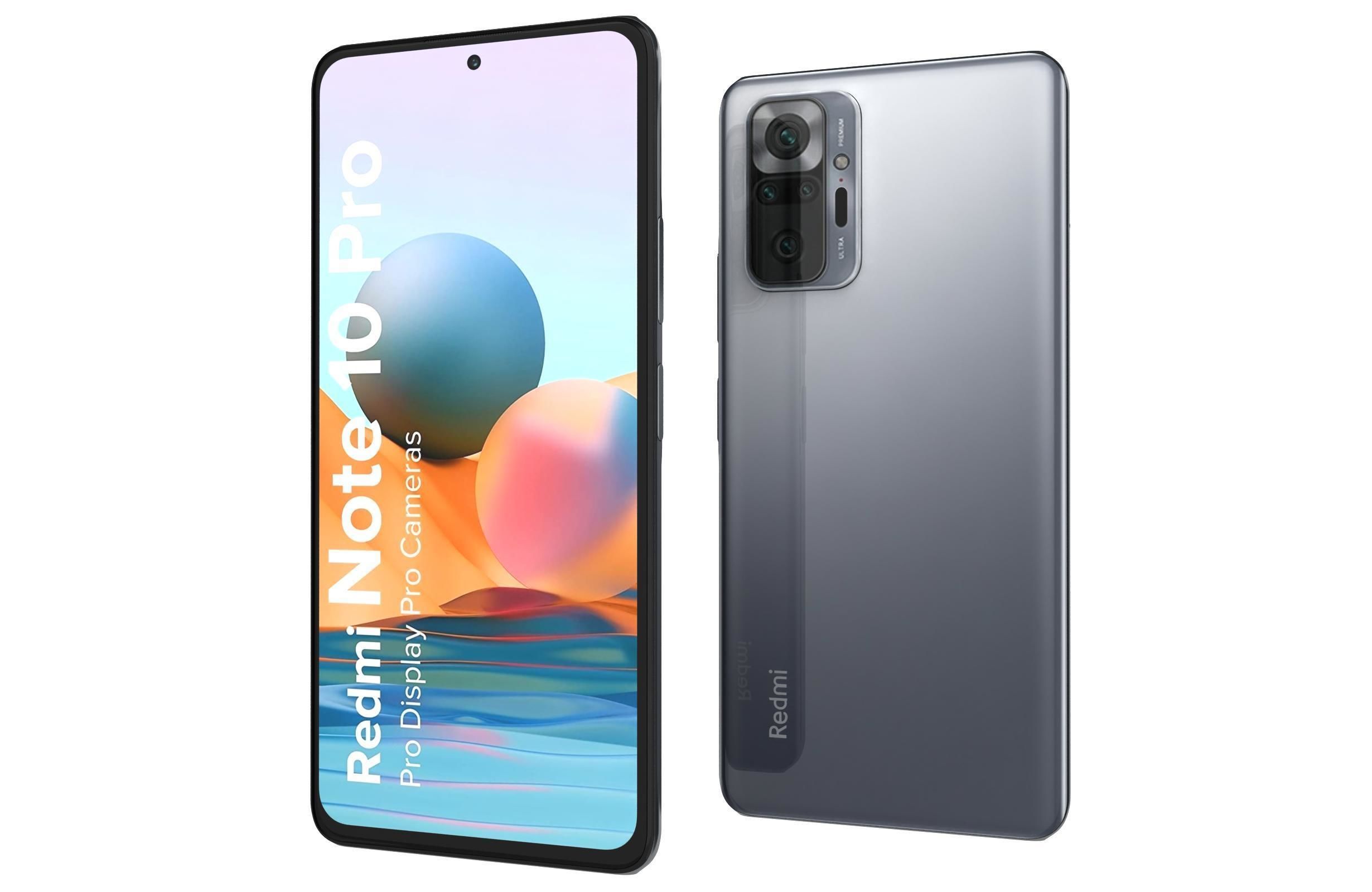 Xiaomi Redmi Note 10 Pro Dark Night 3D model_7