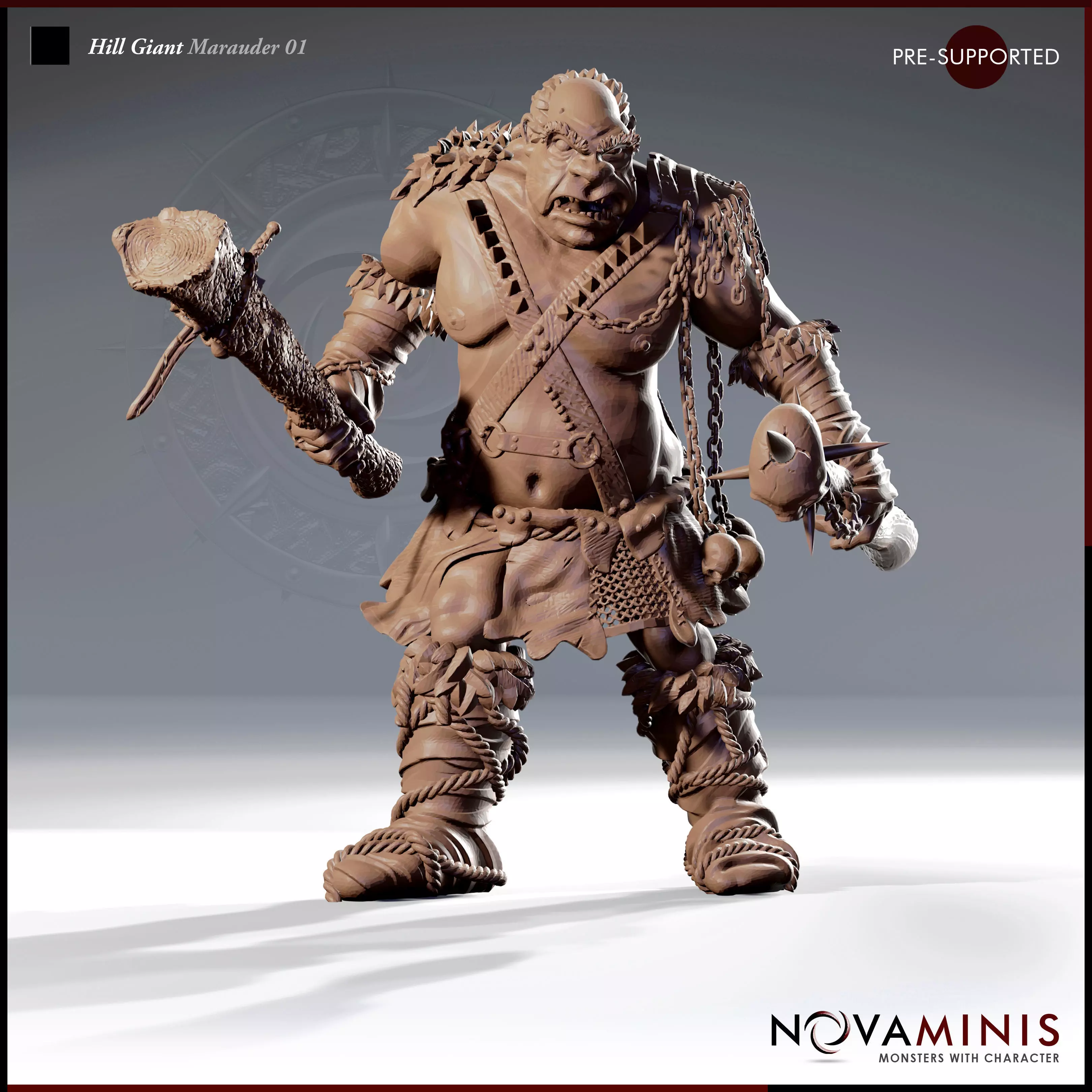 Hill Giant Marauder 01 3D print model