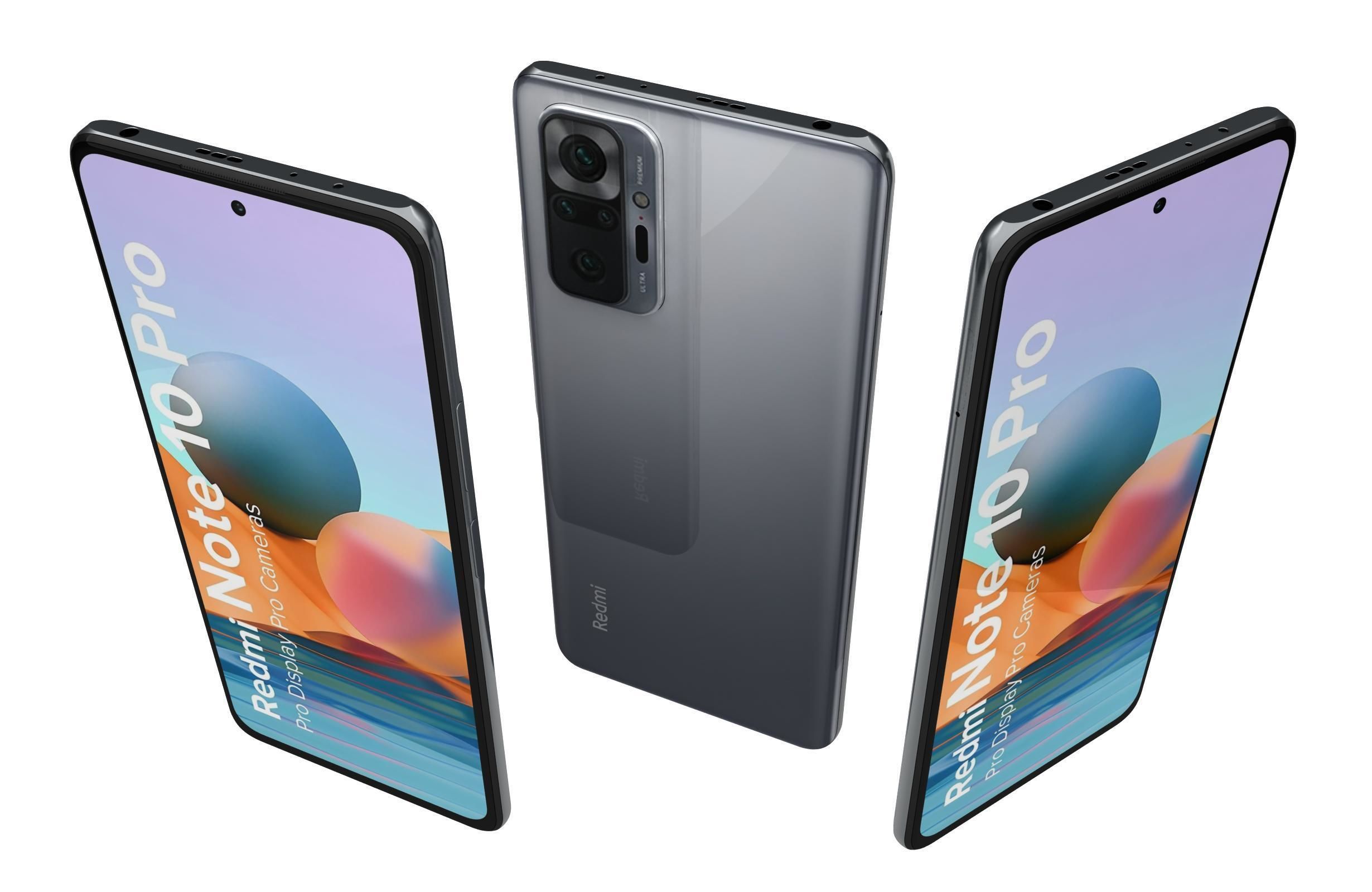 Xiaomi Redmi Note 10 Pro All Colors 3D model_24