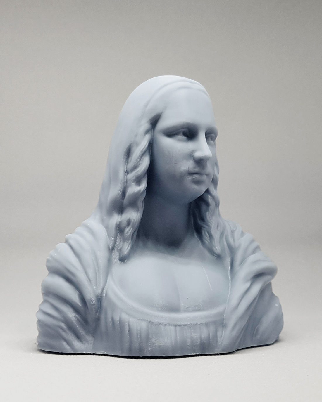 Mona Lisa 3D print model 3D print model_12