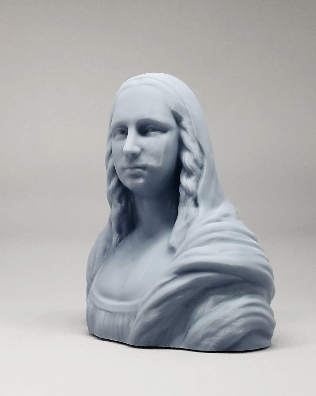 Mona Lisa 3D print model 3D print model_8