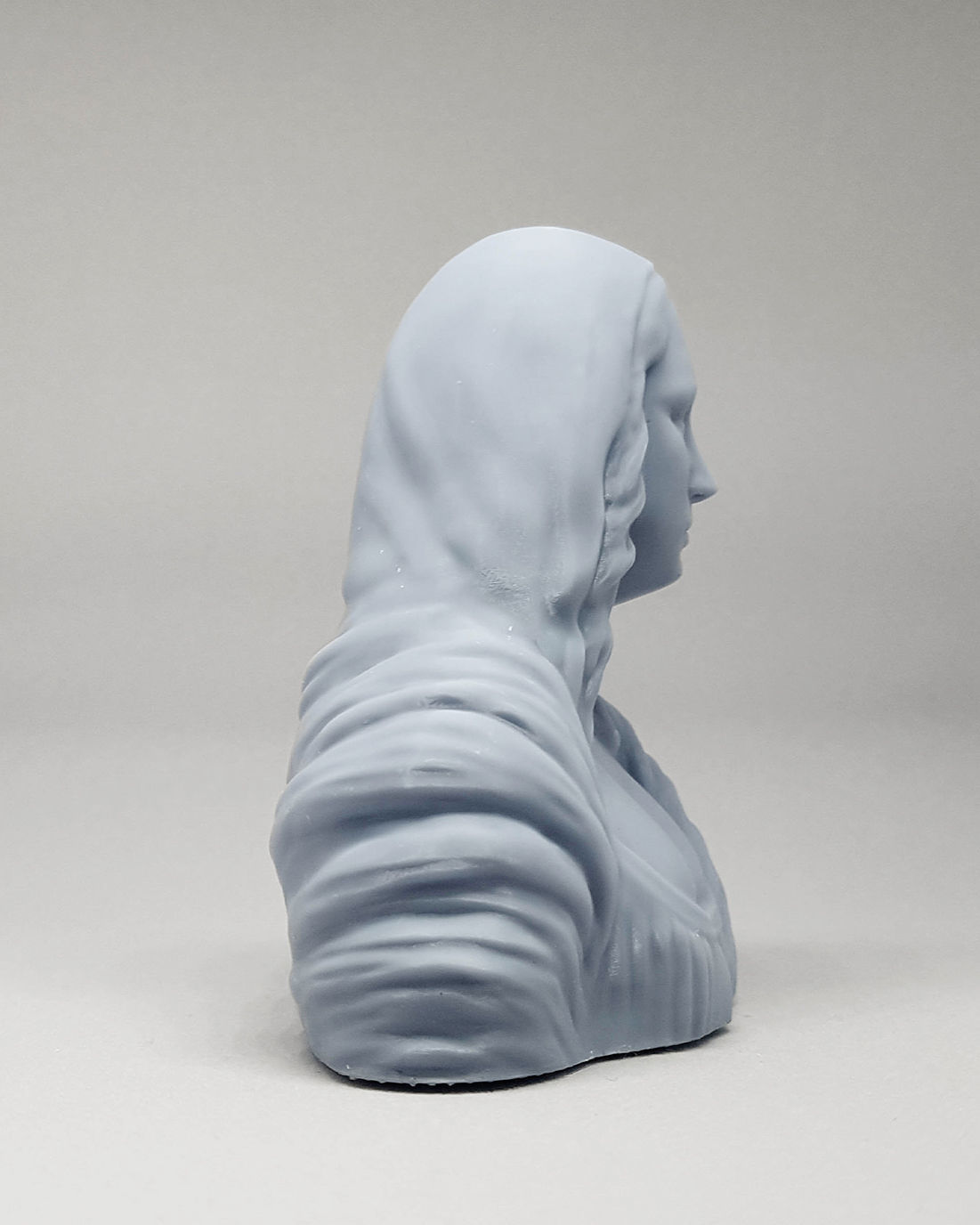 Mona Lisa 3D print model 3D print model_11