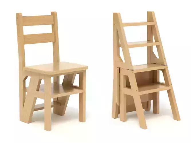 Step Stool Chair