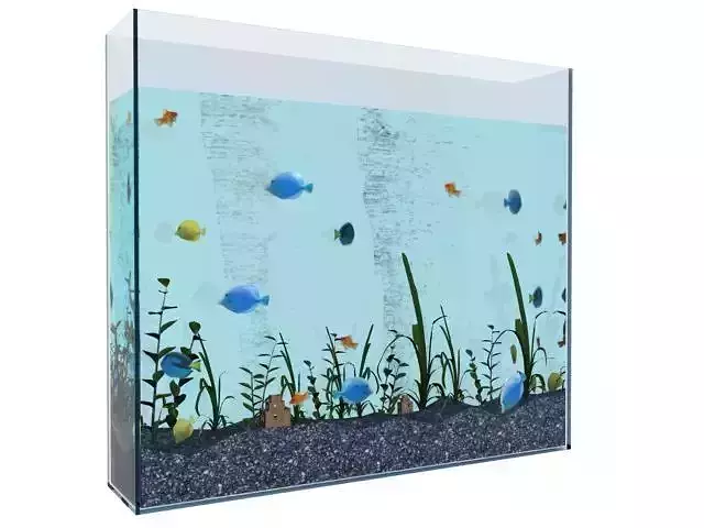 Fish Tank Free 3D model