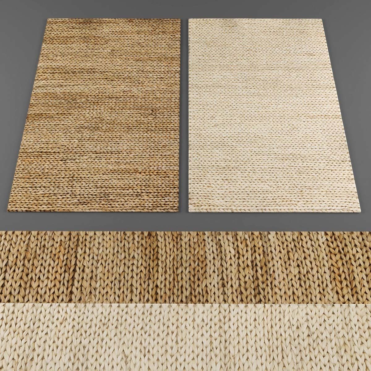  Rugs collection 319 Low-poly 3D model_1